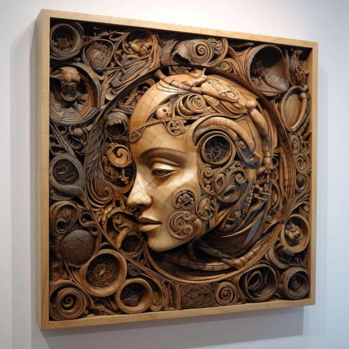 نموذج ثلاثي الأبعاد لآلة CNC 3D Art 